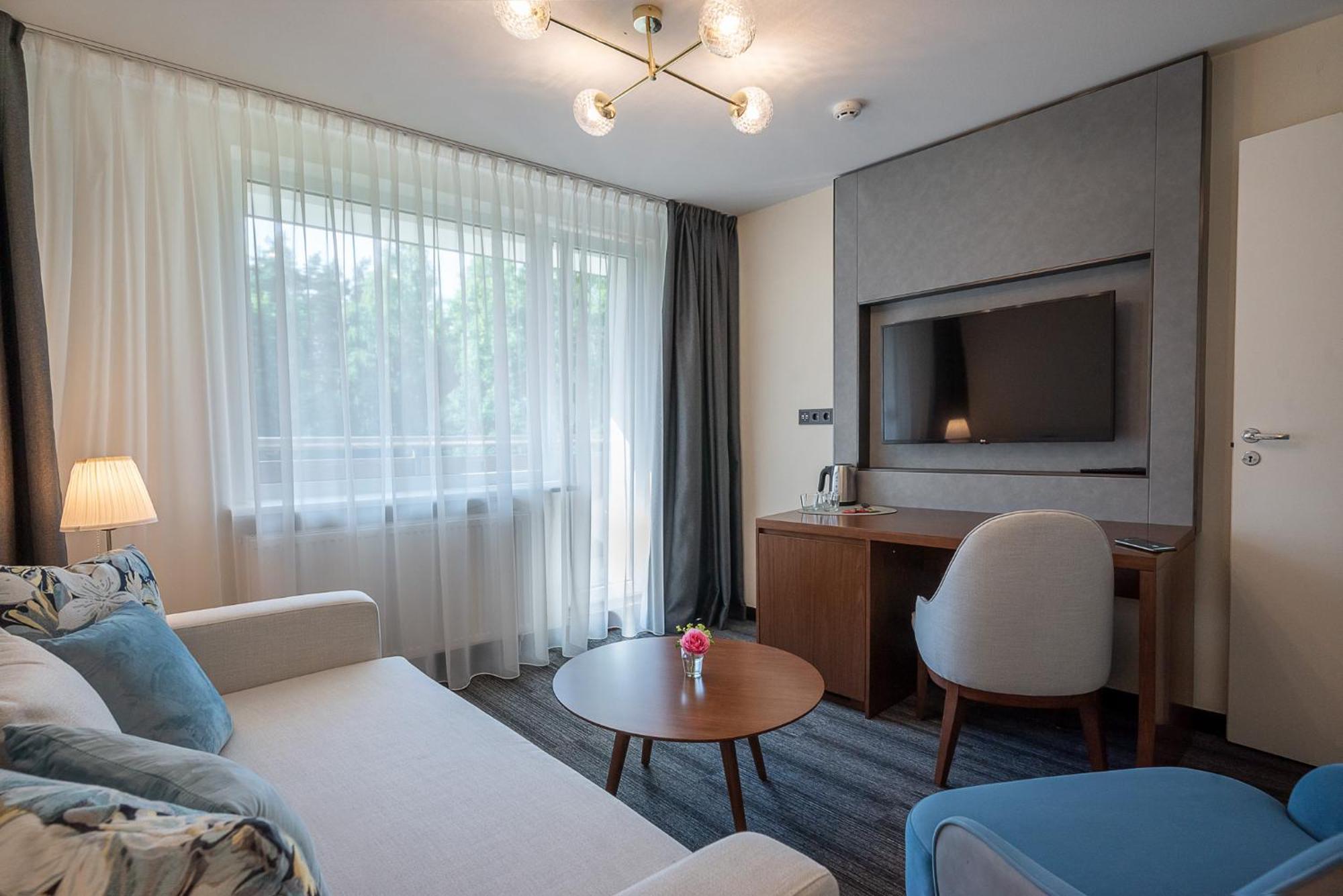 Auksines Kopos Hotel Šventoji Buitenkant foto
