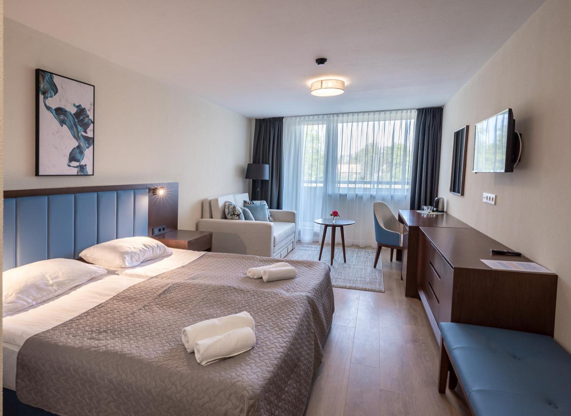 Auksines Kopos Hotel Šventoji Buitenkant foto